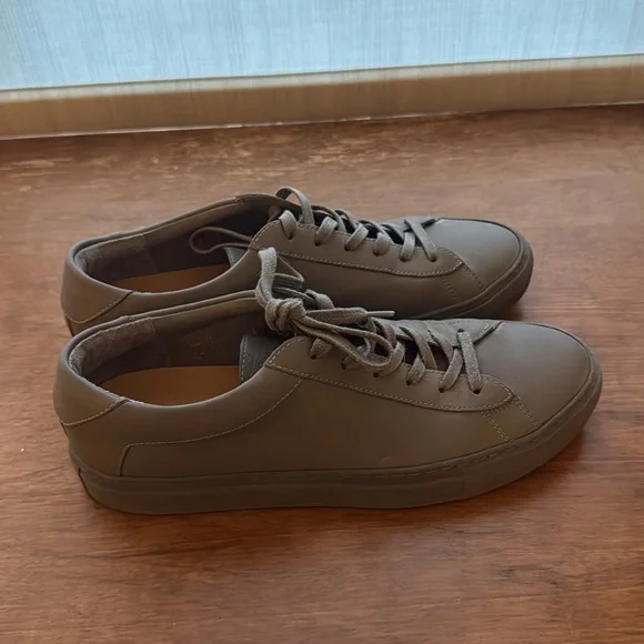 Koio dark gray sneakers worn once - Picture 2 of 4